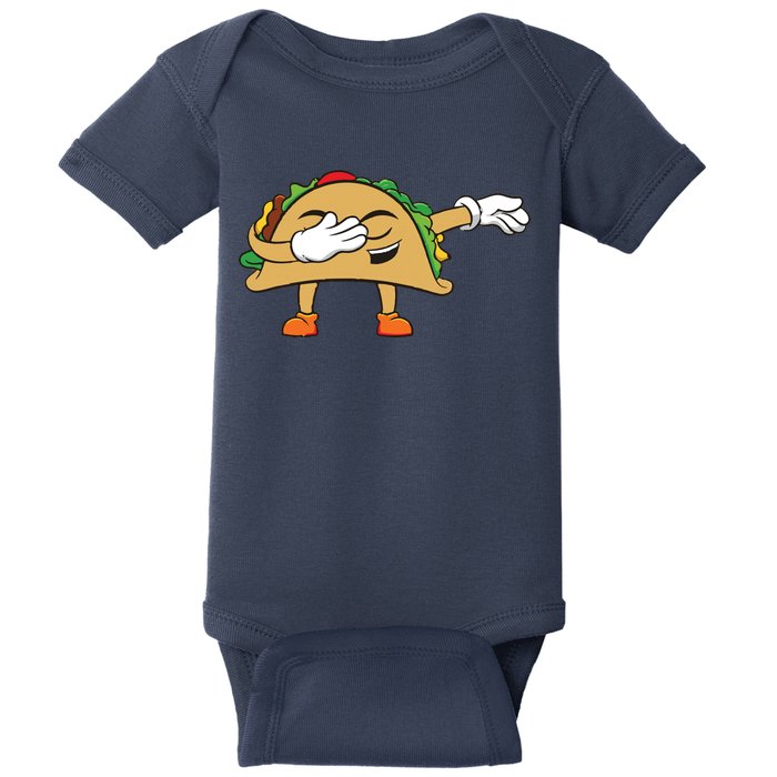 Dabbing Taco Baby Bodysuit