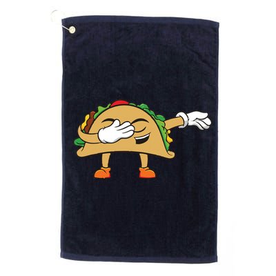 Dabbing Taco Platinum Collection Golf Towel