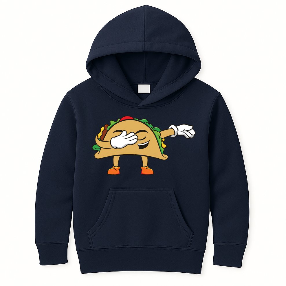 Dabbing Taco Kids Hoodie
