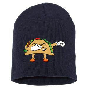 Dabbing Taco Short Acrylic Beanie