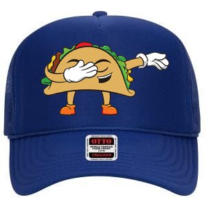 Dabbing Taco High Crown Mesh Back Trucker Hat