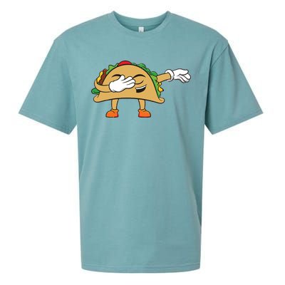 Dabbing Taco Sueded Cloud Jersey T-Shirt