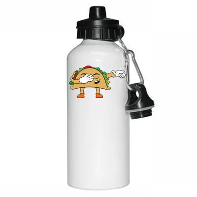 Dabbing Taco Aluminum Water Bottle