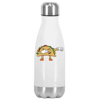 Dabbing Taco Stainless Steel Insulated Water Bottle