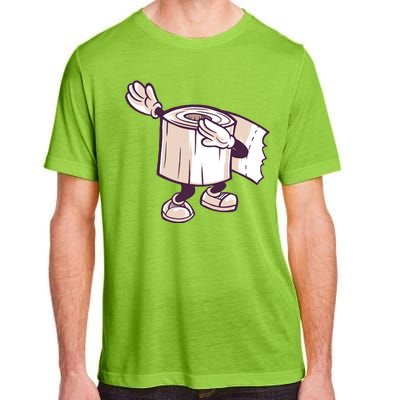 Dabbing Toilet Paper Adult ChromaSoft Performance T-Shirt