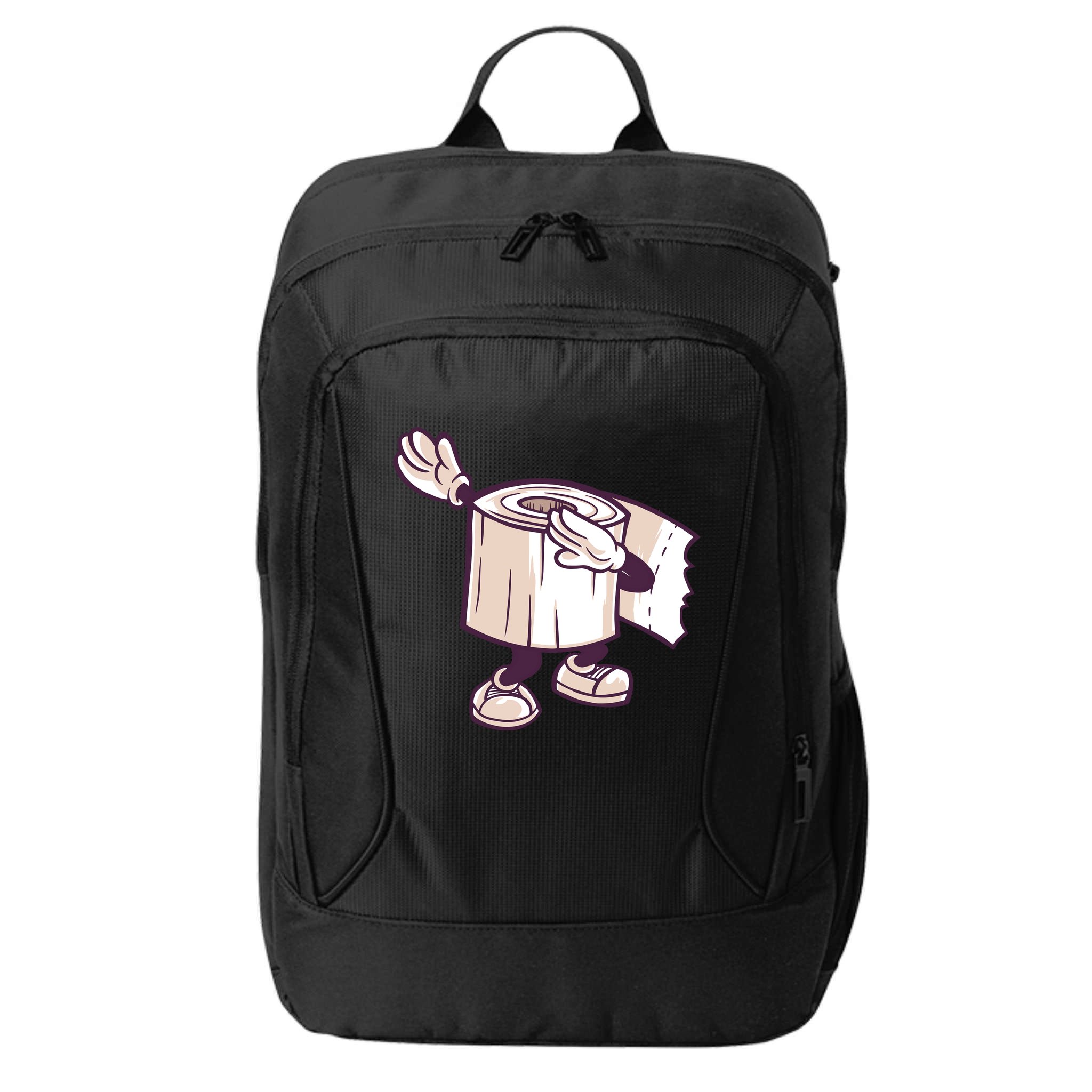 Dabbing Toilet Paper City Backpack