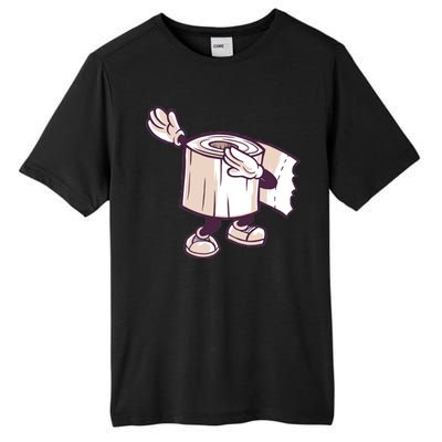 Dabbing Toilet Paper Tall Fusion ChromaSoft Performance T-Shirt