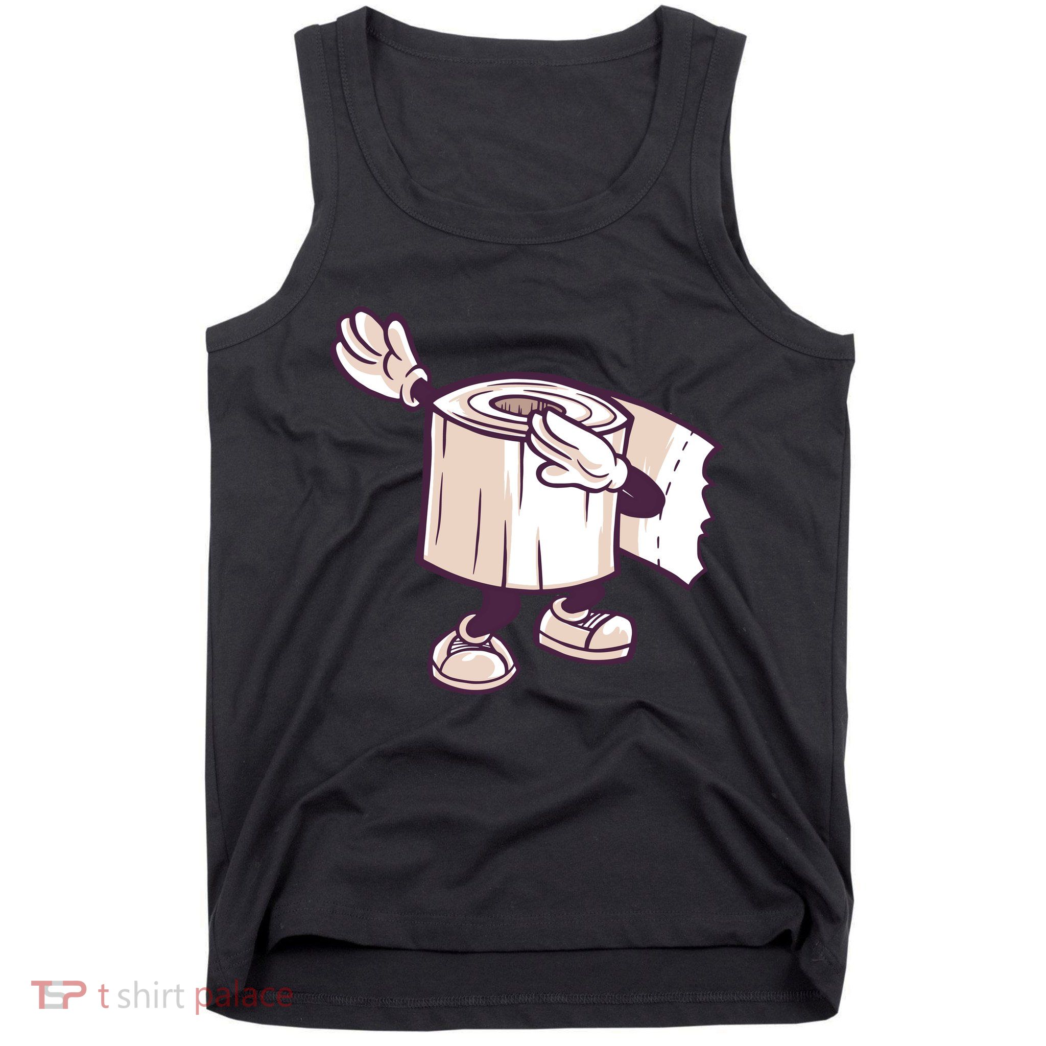 Dabbing Toilet Paper Tank Top