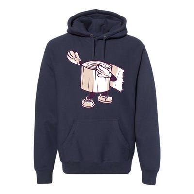 Dabbing Toilet Paper Premium Hoodie