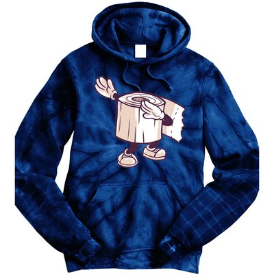 Dabbing Toilet Paper Tie Dye Hoodie