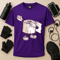Dabbing Toilet Paper Cooling Performance Crew T-Shirt