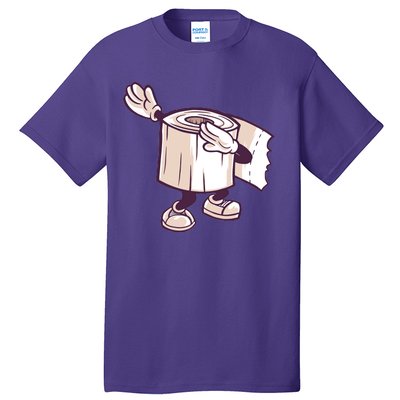 Dabbing Toilet Paper Tall T-Shirt