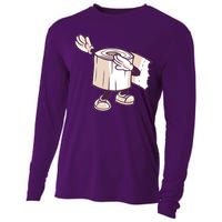 Dabbing Toilet Paper Cooling Performance Long Sleeve Crew