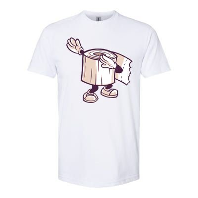 Dabbing Toilet Paper Softstyle CVC T-Shirt