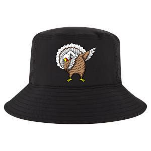 Dabbing Turkey Funny Thanksgiving Day Cool Comfort Performance Bucket Hat