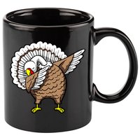 Dabbing Turkey Funny Thanksgiving Day 11oz C Handle Ceramic Mug