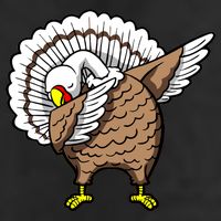 Dabbing Turkey Funny Thanksgiving Day 11oz C Handle Ceramic Mug