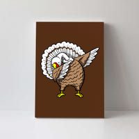 Dabbing Turkey Funny Thanksgiving Day Canvas