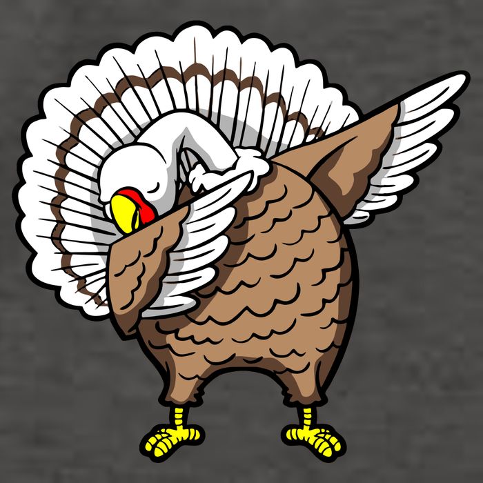 Dabbing Turkey Funny Thanksgiving Day Vector Backpack