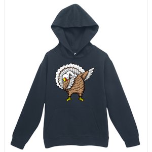 Dabbing Turkey Funny Thanksgiving Day Urban Pullover Hoodie