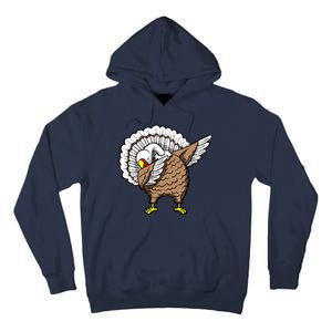 Dabbing Turkey Funny Thanksgiving Day Tall Hoodie