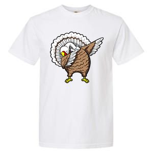 Dabbing Turkey Funny Thanksgiving Day Garment-Dyed Heavyweight T-Shirt