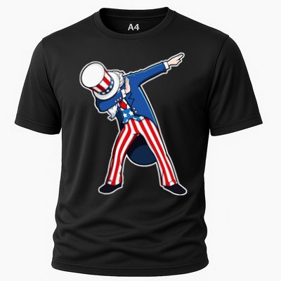Dabbing Uncle Sam 4th of July Independence Day Performance Shirt