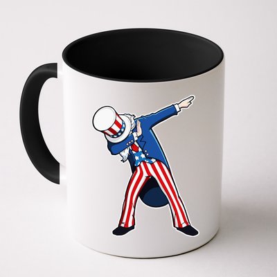 Dabbing Uncle Sam 4th of July Independence Day Mug