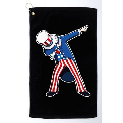 Dabbing Uncle Sam 4th of July Independence Day Golf Towel