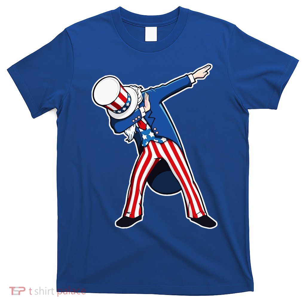 Dabbing Uncle Sam 4th of July Independence Day T-Shirt