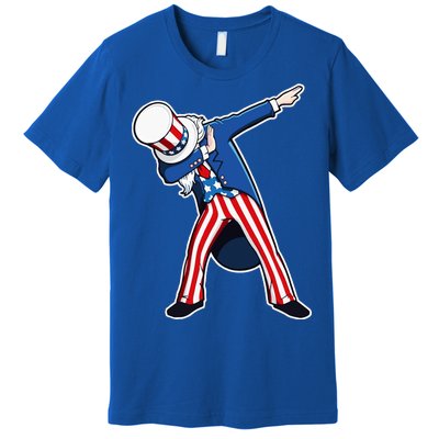 Dabbing Uncle Sam 4th of July Independence Day Premium T-Shirt