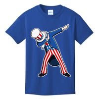 Dabbing Uncle Sam 4th of July Independence Day Kids T-Shirt