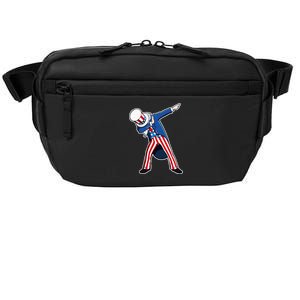 Dabbing Uncle Sam 4th of July Independence Day Crossbody Pack