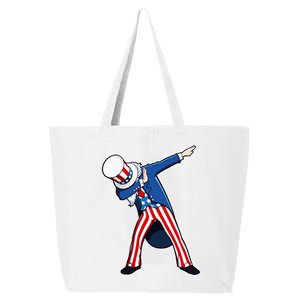 Dabbing Uncle Sam 4th of July Independence Day 25L Jumbo Tote