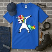 Dabbing Unicorn - Autism Awareness Tall T-Shirt