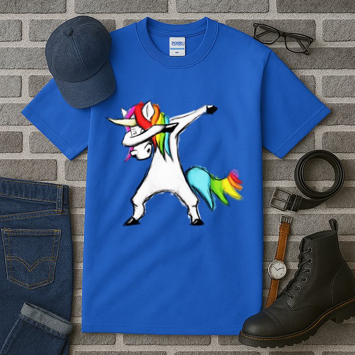 Dabbing Unicorn - Autism Awareness Tall T-Shirt