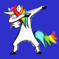 Dabbing Unicorn - Autism Awareness Tall T-Shirt