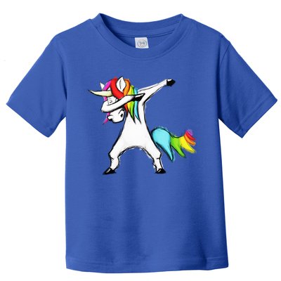 Dabbing Unicorn - Autism Awareness Toddler T-Shirt