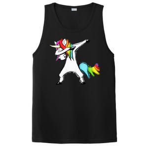 Dabbing Unicorn PosiCharge Competitor Tank