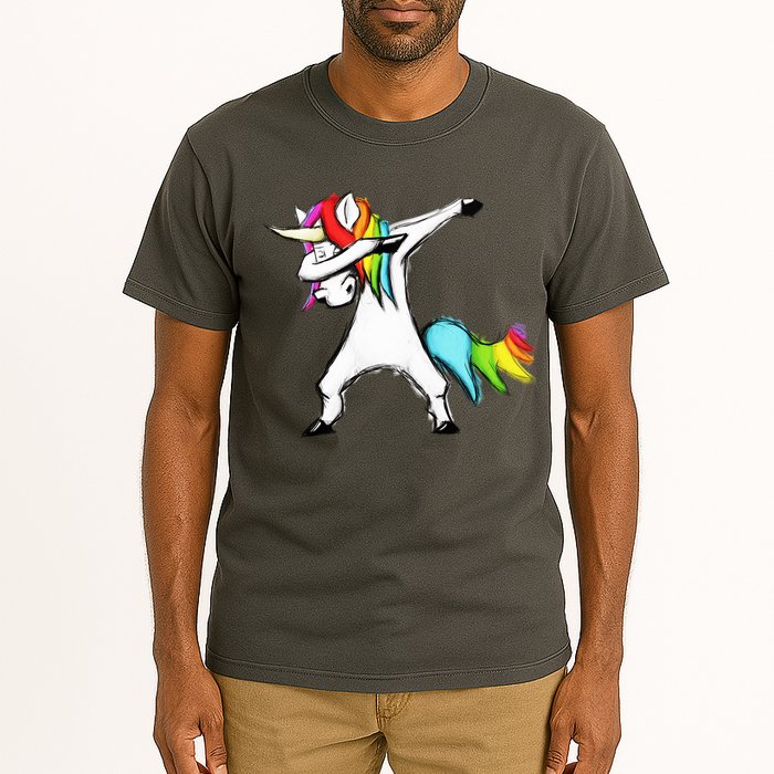 Dabbing Unicorn Tall T-Shirt