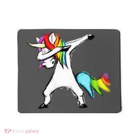 Dabbing Unicorn Mousepad