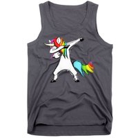 Dabbing Unicorn Tank Top