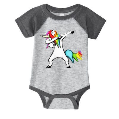 Dabbing Unicorn Infant Baby Jersey Bodysuit