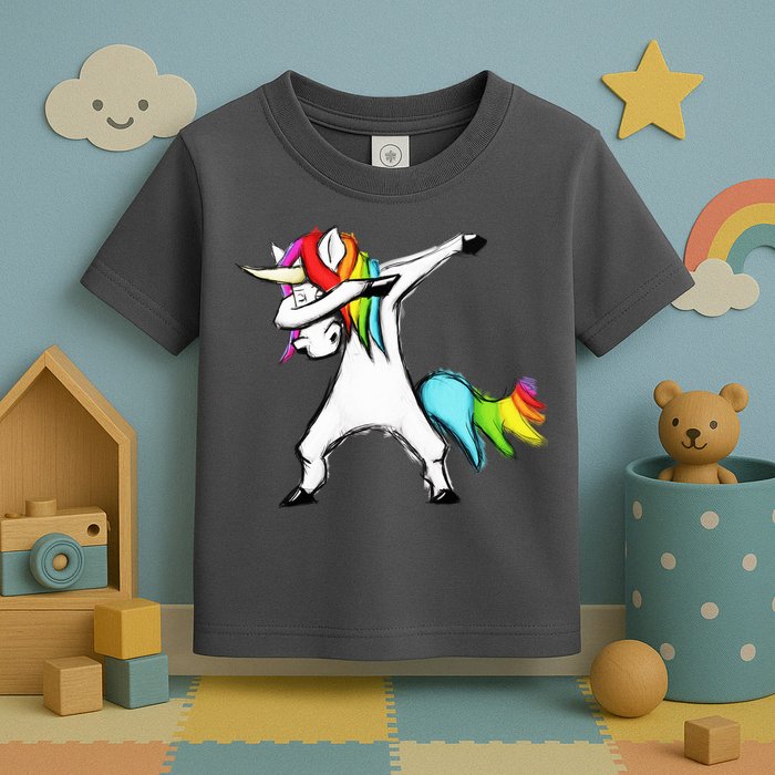 Dabbing Unicorn Toddler T-Shirt