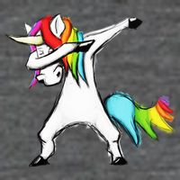 Dabbing Unicorn Toddler T-Shirt