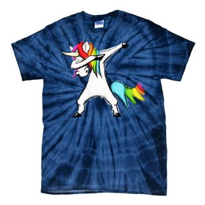 Dabbing Unicorn Tie-Dye T-Shirt