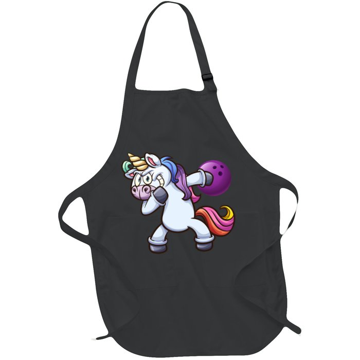 Dabbing Unicorn Bowling  Apron