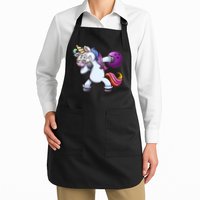 Dabbing Unicorn Bowling  Apron