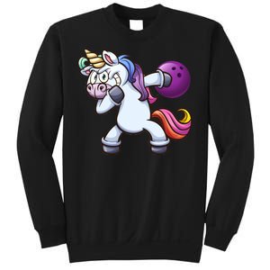 Dabbing Unicorn Bowling  Sweatshirt