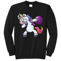 Dabbing Unicorn Bowling  Sweatshirt